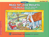 Little Mozarts Go to Church piano sheet music cover